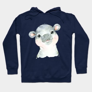 Adorable Baby Hippo! Hoodie